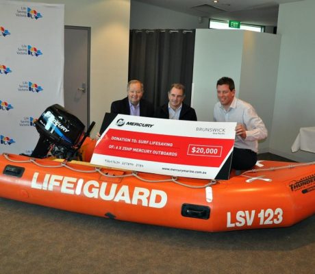 Beachgoers safer thanks to generous seven engine donation
